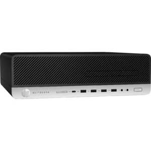 HP EliteDesk 800 G5 Desktop PC – Intel Core i7 8GB RAM 256GB SSD 24-Inch Monitor