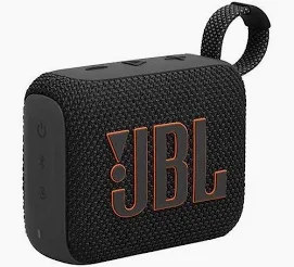 JBL GO 4 Ultra-Portable Bluetooth Speaker – Black