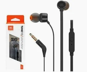 JBL Tune 110 Earphones – Black