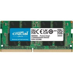 memory for faster performance, enhanced multitasking, improved productivity, and reliable operation in compatible DDR4 laptops.