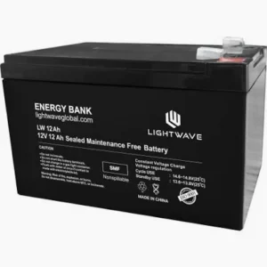 Lightwave 12V 12Ah UPS Battery – High Performance SMF Battery