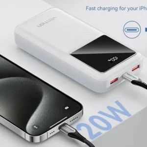 Lightwave 20000mAh B01 Mobile Power Bank – USB-C1 USB-C2 USB-A1 & USB-A2