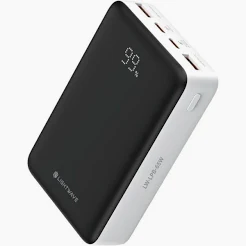 Lightwave 20000mAh Laptop Power Bank – USB-C1 USB-C2 USB-A1 & USB-A2