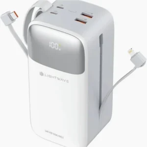 Lightwave 50000mAh W01 Mobile Power Bank – USB-C1 USB-C2 USB-A1 & USB-A2